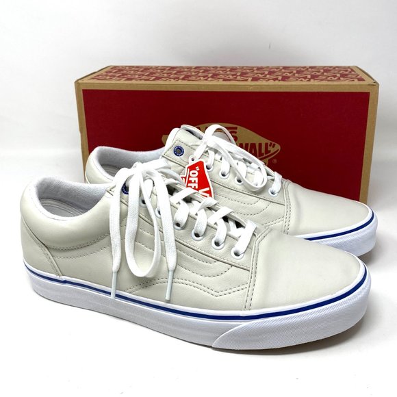 💖MEGA SALE💖VANS Old Skool Butter Leather White Shoes Women's VN0A4U3B2NU - Picture 6 of 9